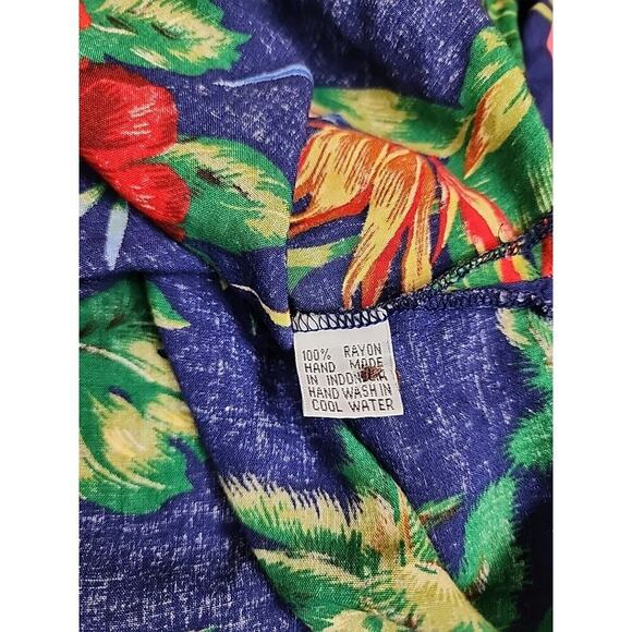 Squish Wear Mens Hawaiian Shirt Very Bright Colors, Perfect Condition, Medium - Picture 3 of 4